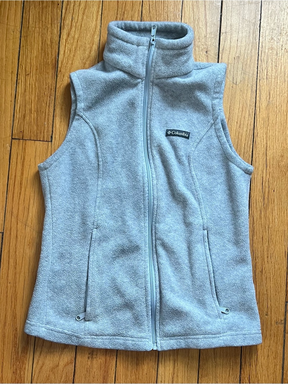 Columbia Womens’ Light Gray Fleece Vest
